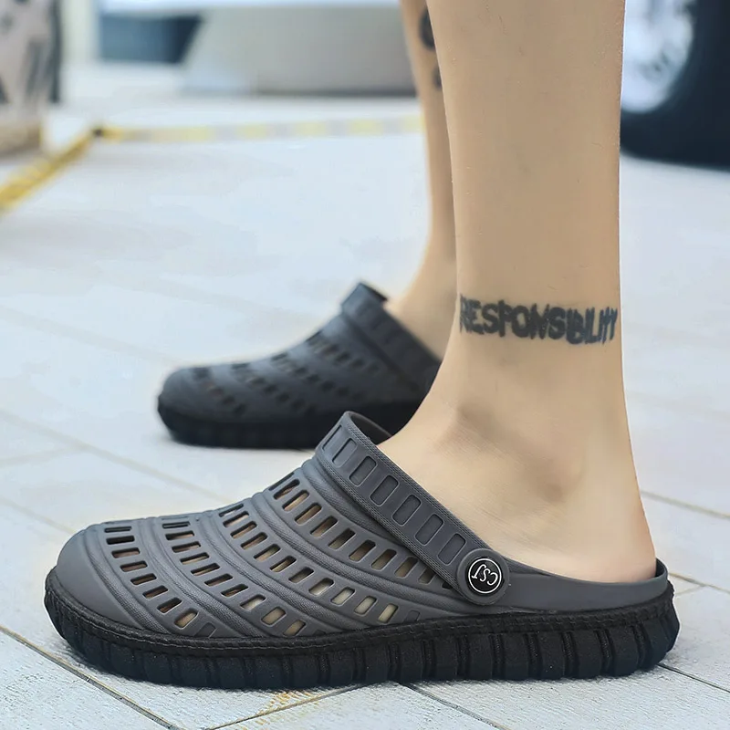 Sapato Feminino Brand Clogs Men Sandals Summer Beach Sandals Men Water Swimming Shoes