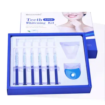 

Peroxide Teeth Whitening Set Tooth Bleaching Gel Kit Dental Brightening Dental Equipment Oral Care 3/6/10Pcs With Led Lights