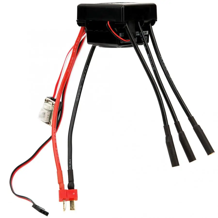 

Hot 50A Waterproof Brushless ESC Fit for 1/10 Road and Off Road RC Vehicle Electronic Speed Controller Hobby Toy RC Car Spare Pa