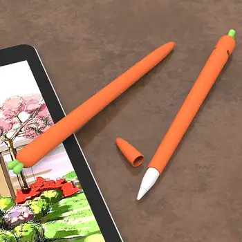

Dustproof Cartoon Soft Anti-scratch Smooth Cute Silicone Sleeve Protective Cover Accessories Non-Slip For Apple Pencil 1st 2nd