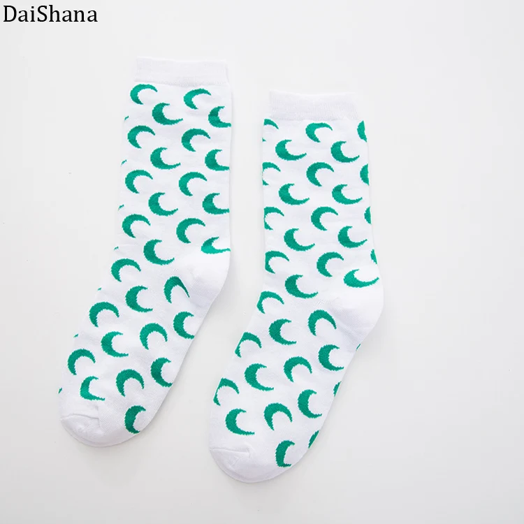 DaiShana Harajuku модные забавные носки японский Творческий Луна носки женские теплые милые новые женские носки Meias Mujer носки женские
