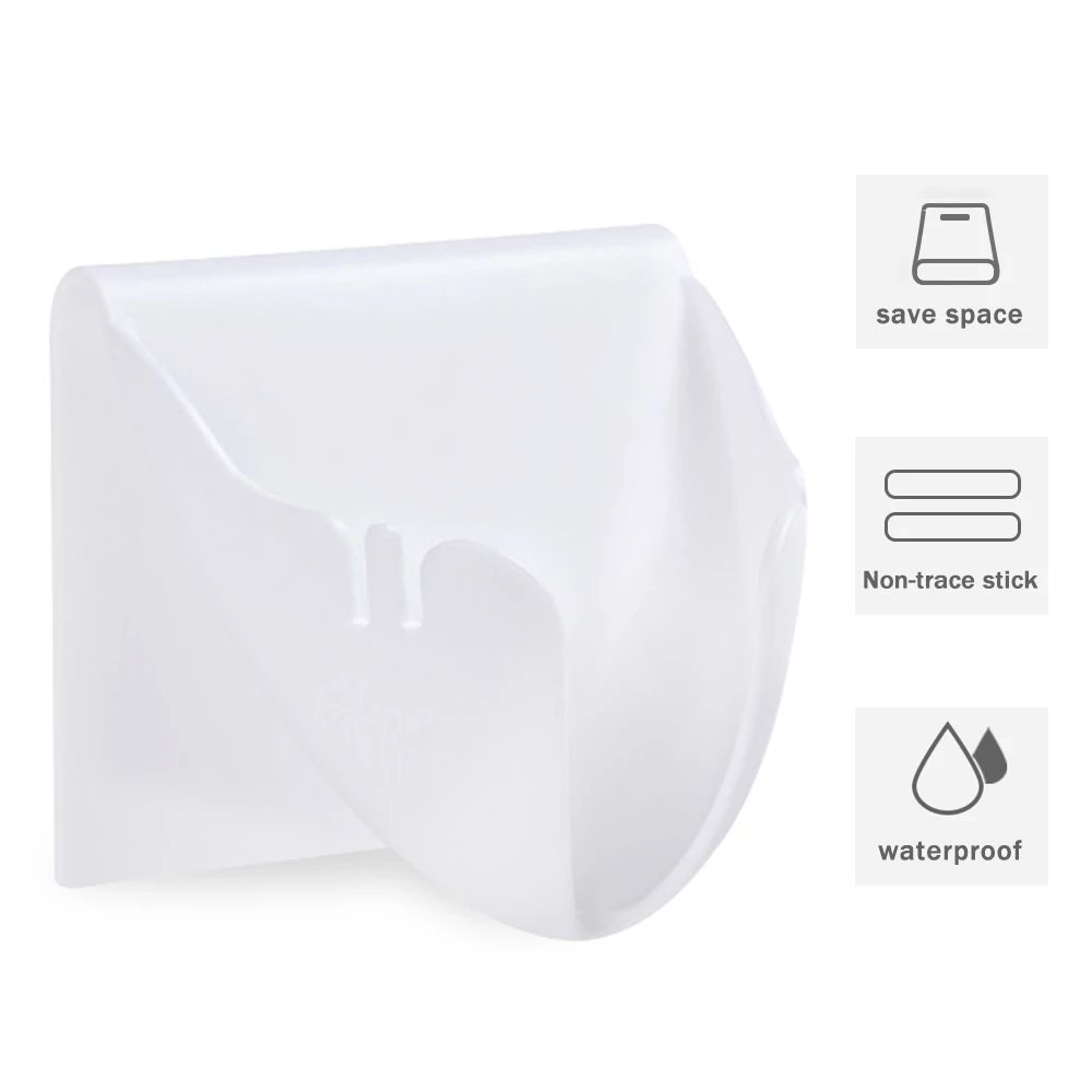 

AIR&TREE-A Creative Simplicity Suction Cup Soap Box Strong Sucker Drain Soap Box Soap Holder For Bathroom Shower Soap Holder