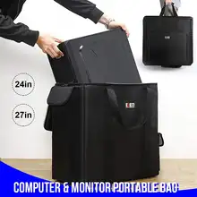 Настольный ПК компьютер для путешествий Чехол для хранения сумка для компьютера основной процессор чехол монитор клавиатура и мышь