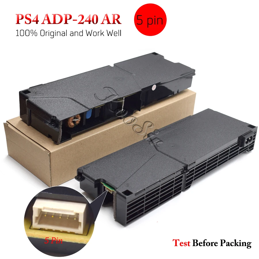 Оригинальная запасная деталь блок питания плата адаптера 5 pin ADP-240AR для playstation 4 CUH-1001 серии консоли