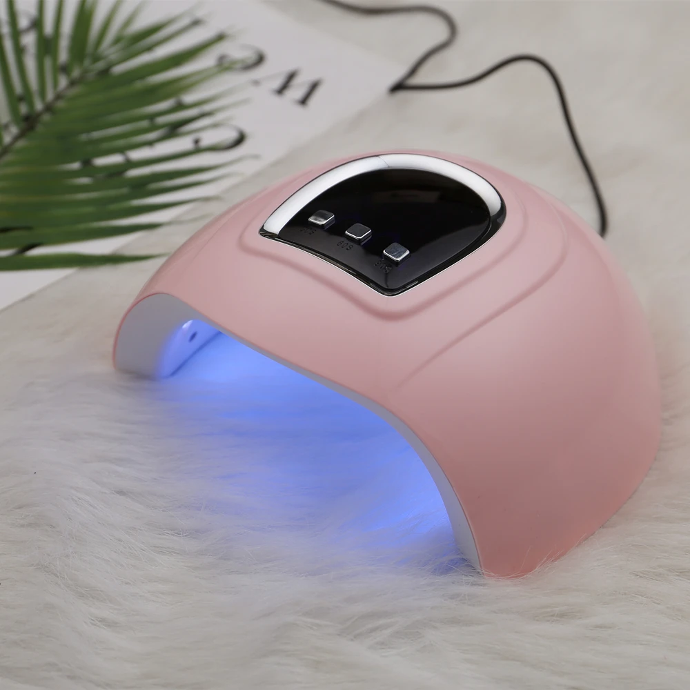 Nail Dryer SUNX4 Pink Fast Curing Nail Gel UV LED Lamp Nail Dryer 30s/60s/90s Timer UV LED Nail Light Manicure Tools