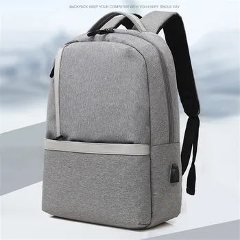 

New 15.6-inch Laptop Backpack Usb Charging Port Backpack Teenage Students School Bag Oxford Cloth Men's Leisure Travel Backpack