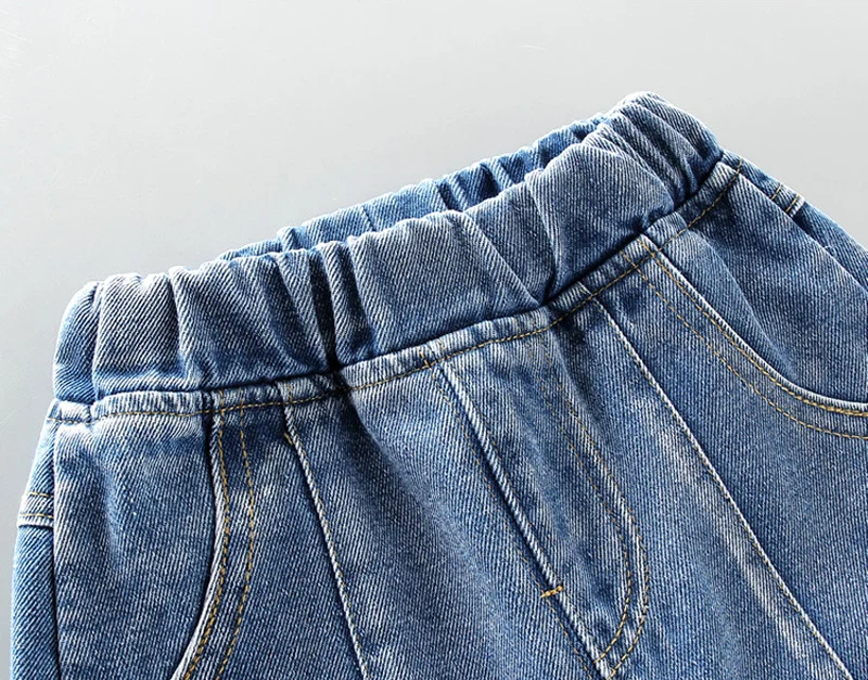 IENENS 2-7 Years Boys Casual Clothes Jeans Trousers Baby Toddler Boy Denim Clothing Pants Kids Children Slim Long Pants Bottoms