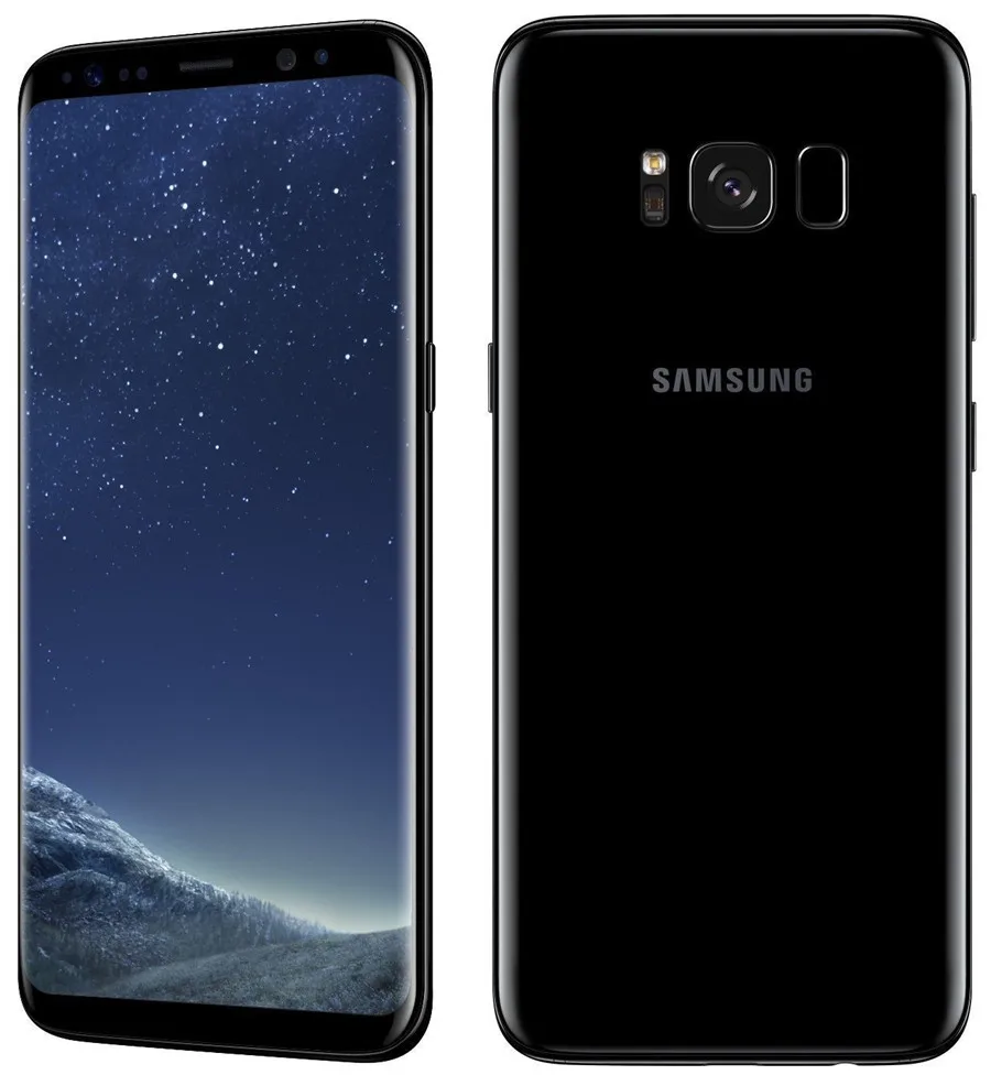 Заводской разблокированный samsung Galaxy S8 G950F NFC samsung Pay 4 Гб ОЗУ 64 Гб ПЗУ 6," Восьмиядерный мобильный телефон Android - Цвет: Черный