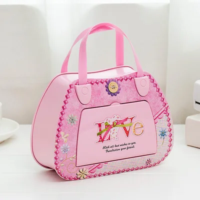 LOVE Handbag Рождественская музыкальная шкатулка розовый музыкальные Джерси коробки Детские танцы, балет украшение для девушки королева музыка копилка подарок на день рождения A-352 музыкальная шкатулка - Цвет: LOVE Handbag