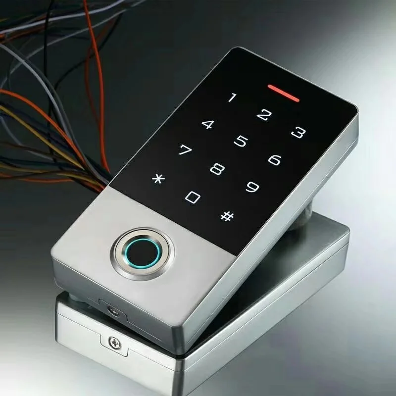

Metal Waterproof fingerprint biometric card reader access control system rfid 125khz 13.56mhz for door access control