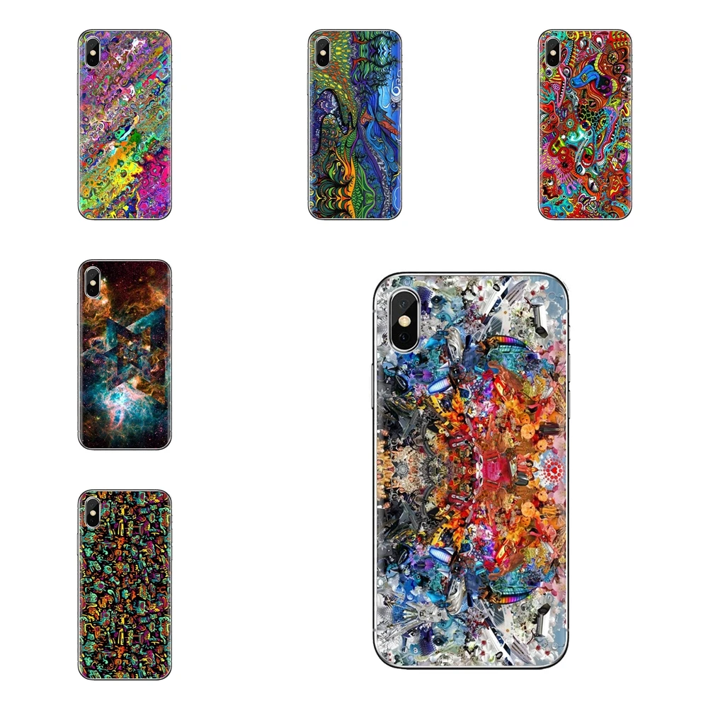 Psychedelics природа искусство мягкие прозрачные оболочки чехлы для Xiaomi Redmi 4 3 3S Pro mi 4i 4C