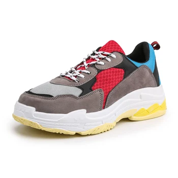 

New Arrival Running Shoes for Men Breathable Mesh Men's Sneakers Outdoor Sports Man Shoes Lace Up Dad Shoe Non-slip Fitness 10