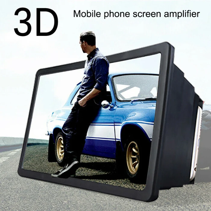 3D Лупа выдвижной усилитель мобильный телефон экран HD Лупа Универсальный VH99