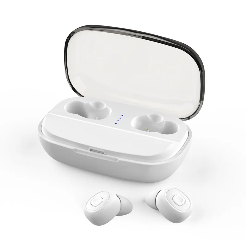 JD1809W XI10S Bluetooth гарнитура 5,0 стерео беспроводные стерео Спортивные Bluetooth гарнитура TWS с мобильным питанием x10 наушники - Цвет: JD1809W