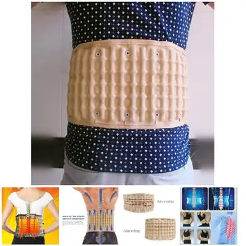 

Decompression Belt Back Brace Lumbar Support Extender Belt Pain Relieve Strap can CSV
