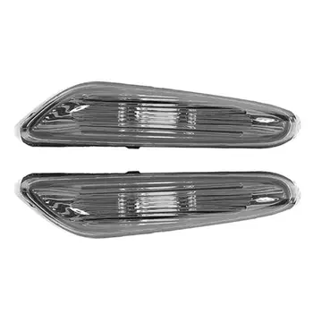 

1 Pair Left+Right Side Marker Turn Signal Lights Excellent Durable Plastics and Metals without Bulb for BMW E90 E91 E92