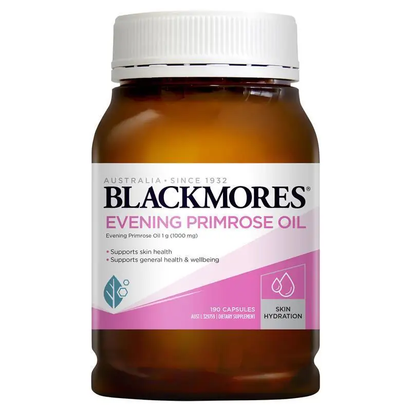 Blackmores МАСЛО ВЕЧЕРНЕЙ ПРИМУЛЫ 190 капсулы EPO GLA Omega 6 для женщин здоровый