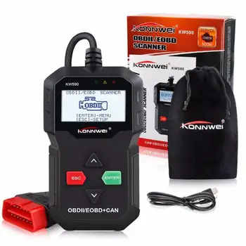 

New Obd Scanner For Live Data Check Engine Read Clear Fault Code O2 Sensor Check For Vehicle 2 Auto Scanner Diagnostic Scan Tool