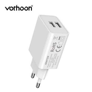 

Vothoon 5V 2A USB Charger for iPhone Xs 8 7 iPad Fast Wall Charger EU Adapter for Samsung S9 Xiaomi Mi 8 Mobile Phone Charger