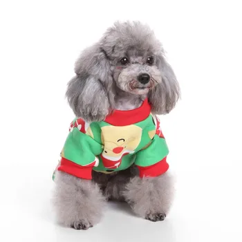 

Christmas Fitwarm Cute Penguin Xmas Pet Clothes for Dog Pajamas Soft Christmas dog clothes For pet Puppy clothing