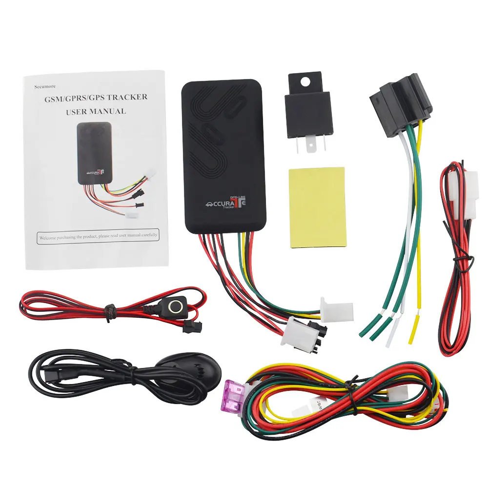 GPS-трекер SMS GSM GPRS GT06 монитор локатор дистанционное управление для мотоцикла 12-24 В