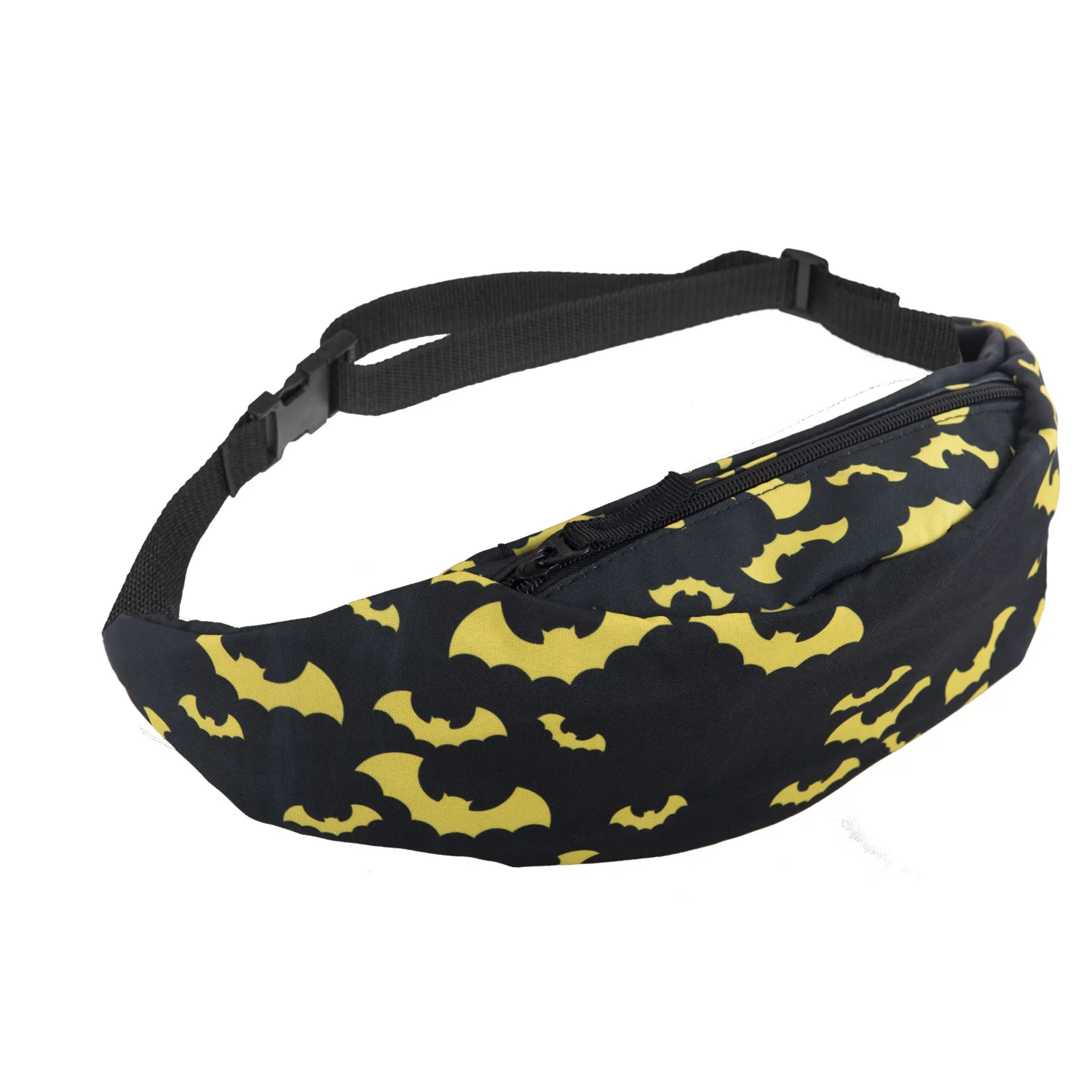

Digital Printed Black Yellow Bat Running Bag Chest Pack Shoulder Bag Bag Hot Selling