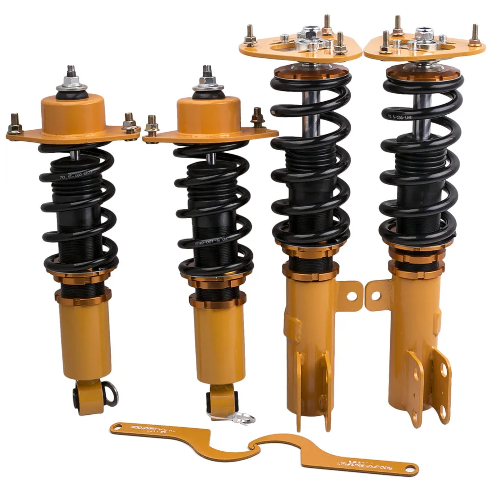 

4PCS Coilovers Shock Absorber For Toyota Corolla E140 E160 09-17 Adj. Height