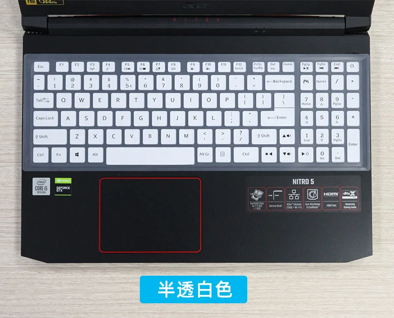 Protezione Della Pelle Della Copertura Della Tastiera Del Computer Portatile Per Acer Nitro 5 An515-56 Di Di An515-55 Di An517-51 Di Di Acer Nitro 5