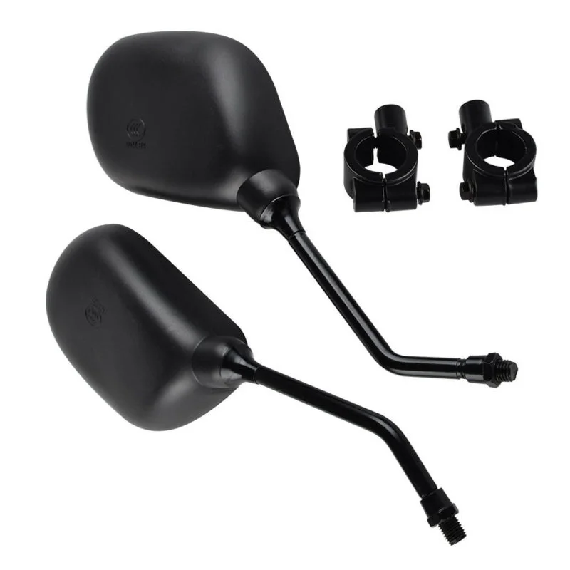 2 шт ATV Руль заднего вида боковые зеркала заднего вида Безопасная замена для 7/8 дюймов Dia Bar зеркало заднего вида декоративная часть