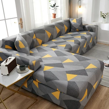 

Stretch Sofa Cover for Living Room Elastic Couch Cover Loveseat Armchair Slipcovers L-Shape Sectional Sofa furniture Covers