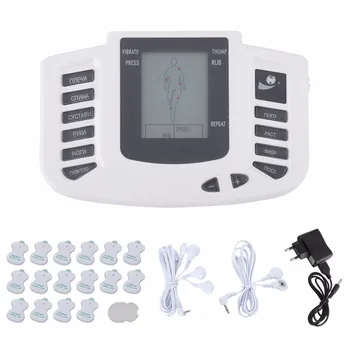 

Digital Electronic Body Slimming Pulse Massage Muscle Relax Stimulator Acupuncture Therapy Massager electro stimulation massager