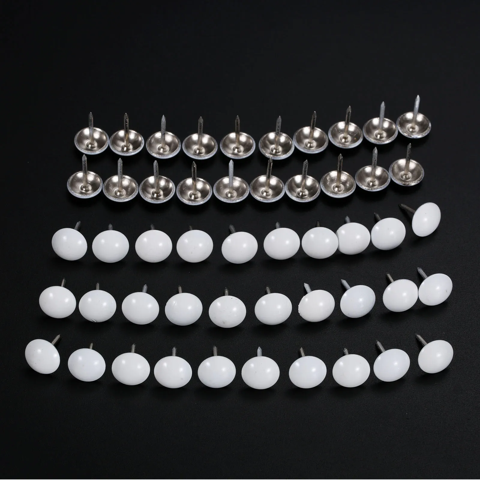 Metal Upholstery Nail Jewelry Case Box Sofa Decorative Tack Stud Pushpin Modern Furniture Nails 11*17mm 50Pcs DRELD