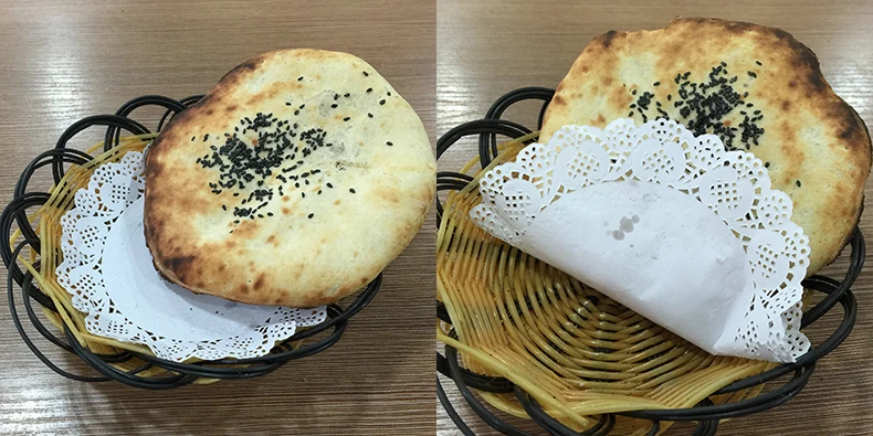 Round oval rectangular lace lace bottom pizza paper pad hollow out oil absorption of about 180 copies