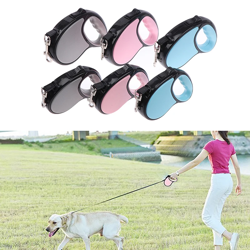 

3M/5M Retractable Dog Leash Automatic Flexible Dog Leash Dogs Cat Traction Rope Leashes For Small Medium Dogs Pet Products