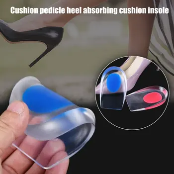

1 Pair Gel Heel Cups Plantar Fasciitis Inserts Silicone Heel Cup Pads for Bone Spurs Pain Relief High Quality Foot Care M2