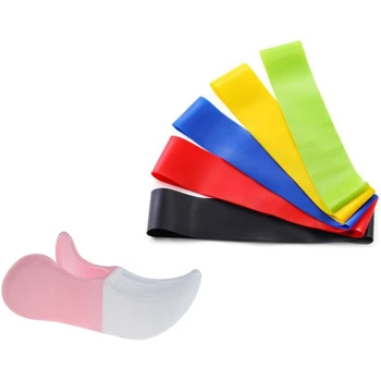 

Two-Color Trainer Set Postpartum Rehabilitation Office Training Beautiful Buttocks Contains 5 Resistance Bands