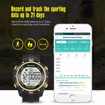

Smart watch Outdoor Sport Waterproof Smart Watch Night Visible Pedometer Sleep Monitor