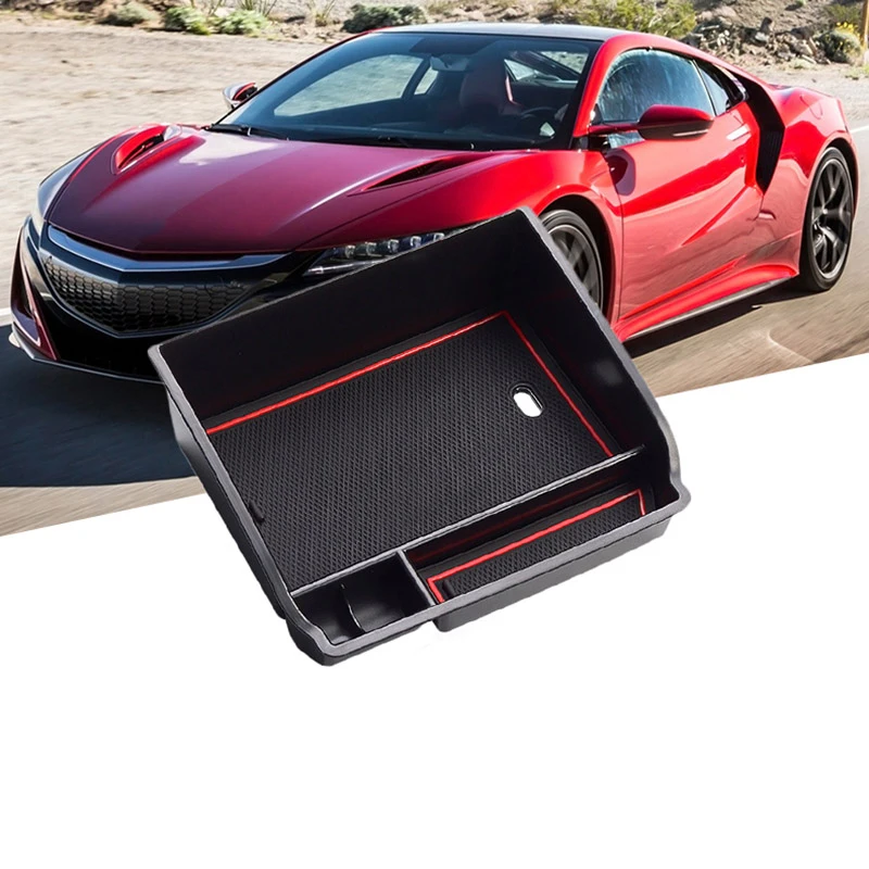 

Car Armrest Box Storage Organizer Fit for Toyota Fortuner Sw4 2015-2018 An150 An160