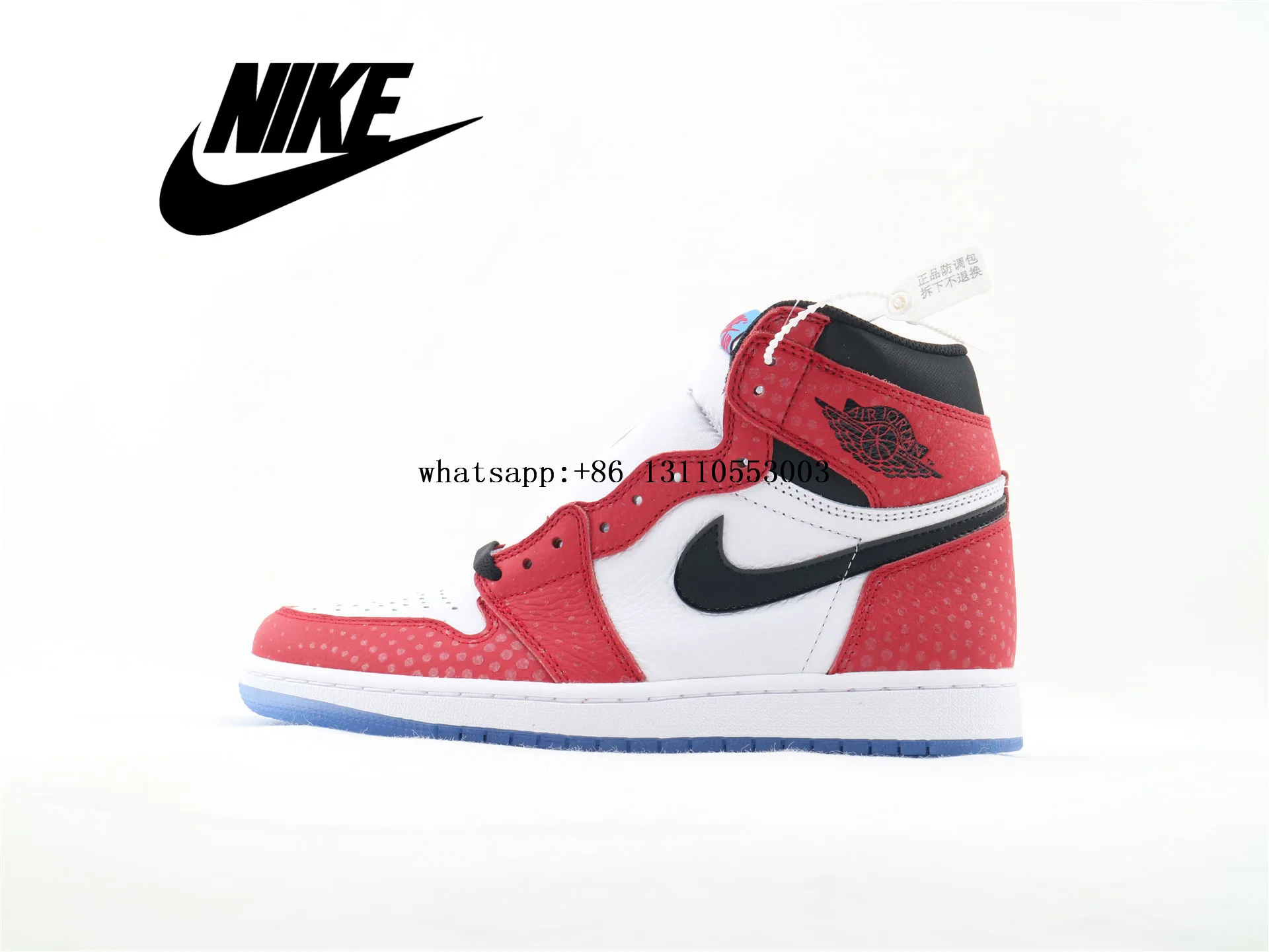 Union x Air Jordan 1 ретро высокие OG NRG мужские баскетбольные кроссовки - Цвет: AJ3857 004