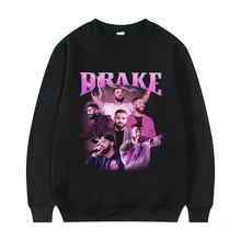 Certified Lover Boy Album Print Pullover Regular Hip Hop Rapper Drake Boys Pullovers Lil Baby Sweatshirt Travis Scott Clothes
