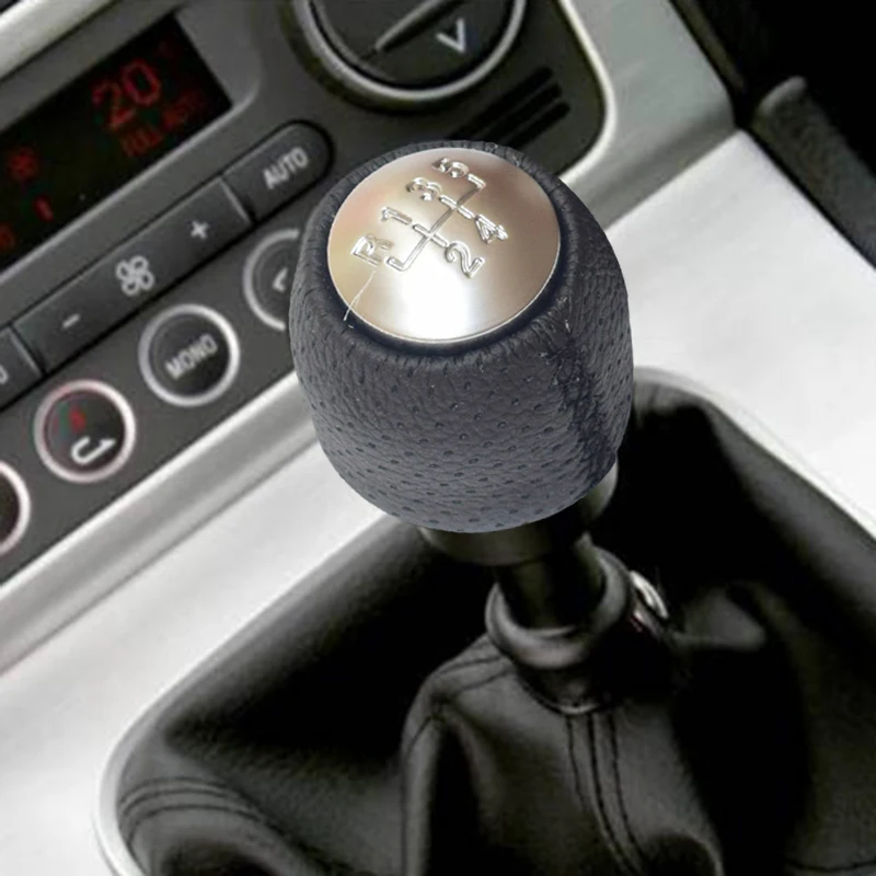 Для автомобиля Alfa Romeo 159 Brera Pider 2005-2011, 5 скоростей, ручная черная ручка переключения передач, шаровая Головка, автомобильные аксессуары