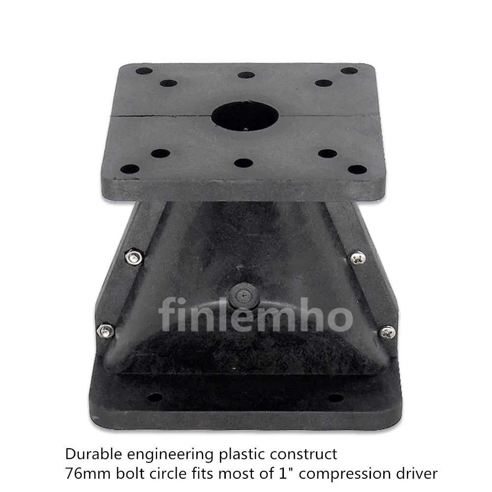 1PC DJ Speaker Horn Tweeter Line Array Waveguide 1" Throat For Public Address Home Theater Professional Mixer Console Audio