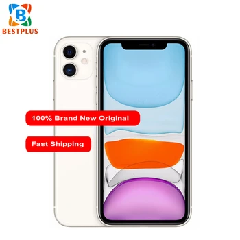 

2019 New Apple iphone 11 A2223 Mobile Phone 6.1" 4GB RAM 128GB ROM Hexa-core iOS 13 IP68 waterproof Dual SIM 3046mAh Smart Phone