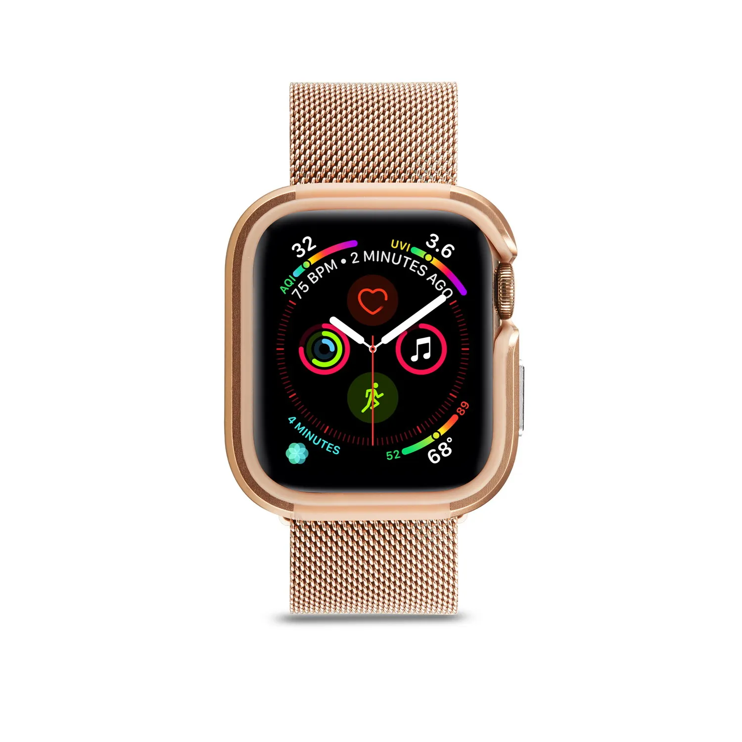 Slim Watch Cove For Apple Watch Case 5 4 3 2 1 42MM 38MM Slim Case TPU+alloy Protector for iWatch 4 3 44MM 40MM