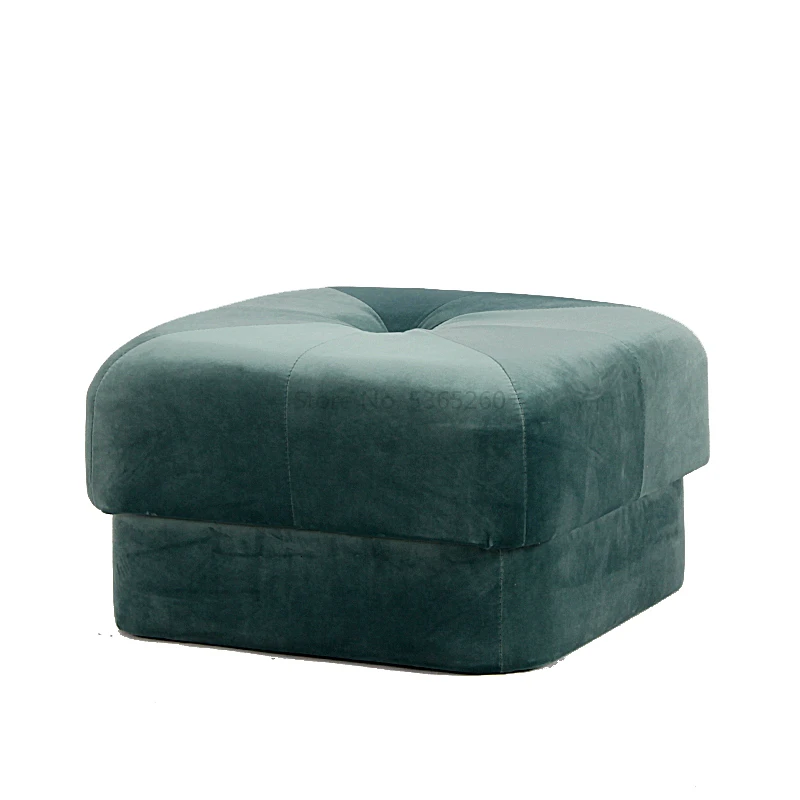 

A Living Room Fabric Art Sofa Stool Northern Europe Lazy People Small Board Stool Modern Originality Changing Shoes Stool