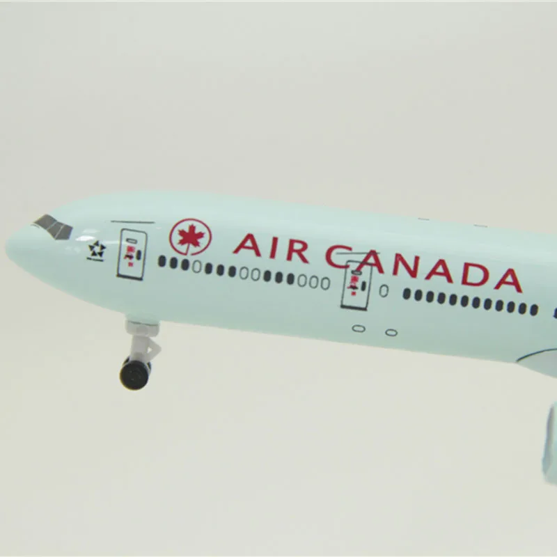 20 см 1/400 Boeing B777 Air канадская авиакомпания модель самолета сплав Airframe W база и шасси самолет игрушки самолет с фиксированным крылом