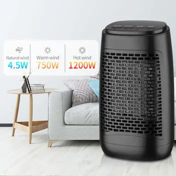 

Multi-used Household Vertical Heating Fan High Effeciency Electric Heater Cooling And Heating Fan For Bathrooms Living