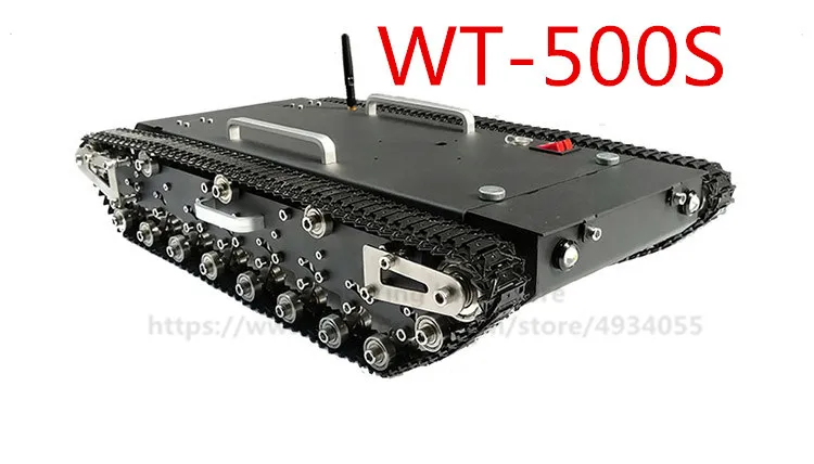 WT-500 WT-500S DIY версия гусеничный пульт дистанционного управления Танк/пульт дистанционного управления интеллектуальное шасси автомобиля дистанционная съемка по бездорожью