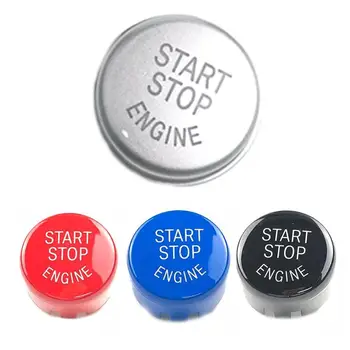 

Car Engine START Button Replace Cover STOP Switch Accessories Key Decor for BMW X1 X5 E70 X6 E71 Z4 E89 3 5 Series E90 E91 E60