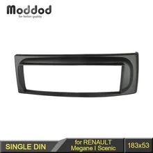 1 Din Radio Fascia for Renault Megane I Scenic 1996-2003 CD GPS DVD Stereo Panel Dash Mount Installation Trim Kit Frame